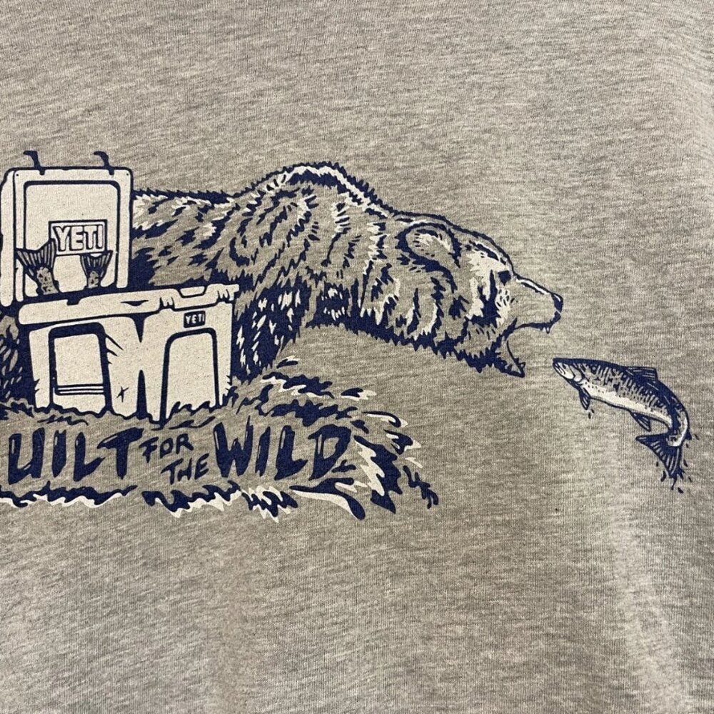 YETI “Built for the Wild” Graphic T-Shirt Small